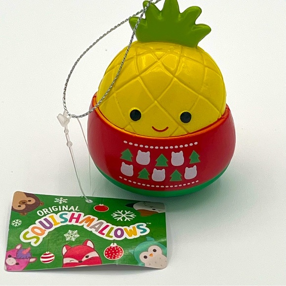Squishmallows Other - Squishmallows Ornament Holiday Christmas Maui the Pineapple